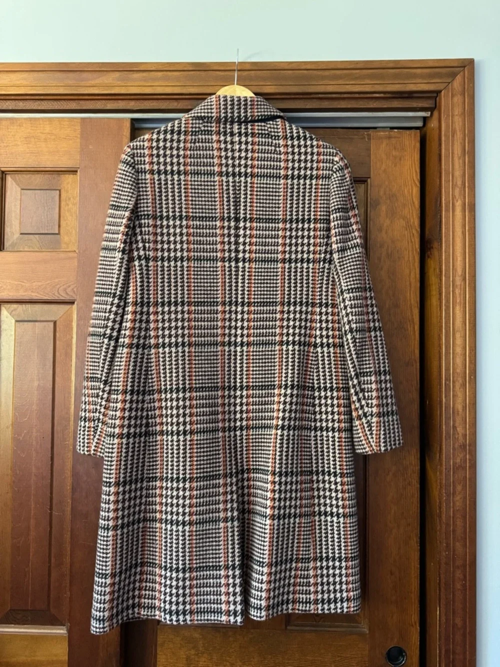 J. Crew Plaid Wool Blend Coat - Picture 6 of 8